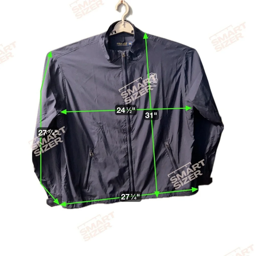 Polo Ralph Lauren Golf Men's XXL Navy Windbreaker Jacket Senior PGA Championship